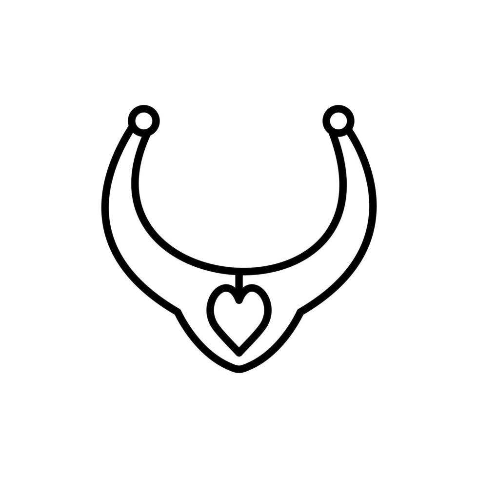 ketting vector pictogram