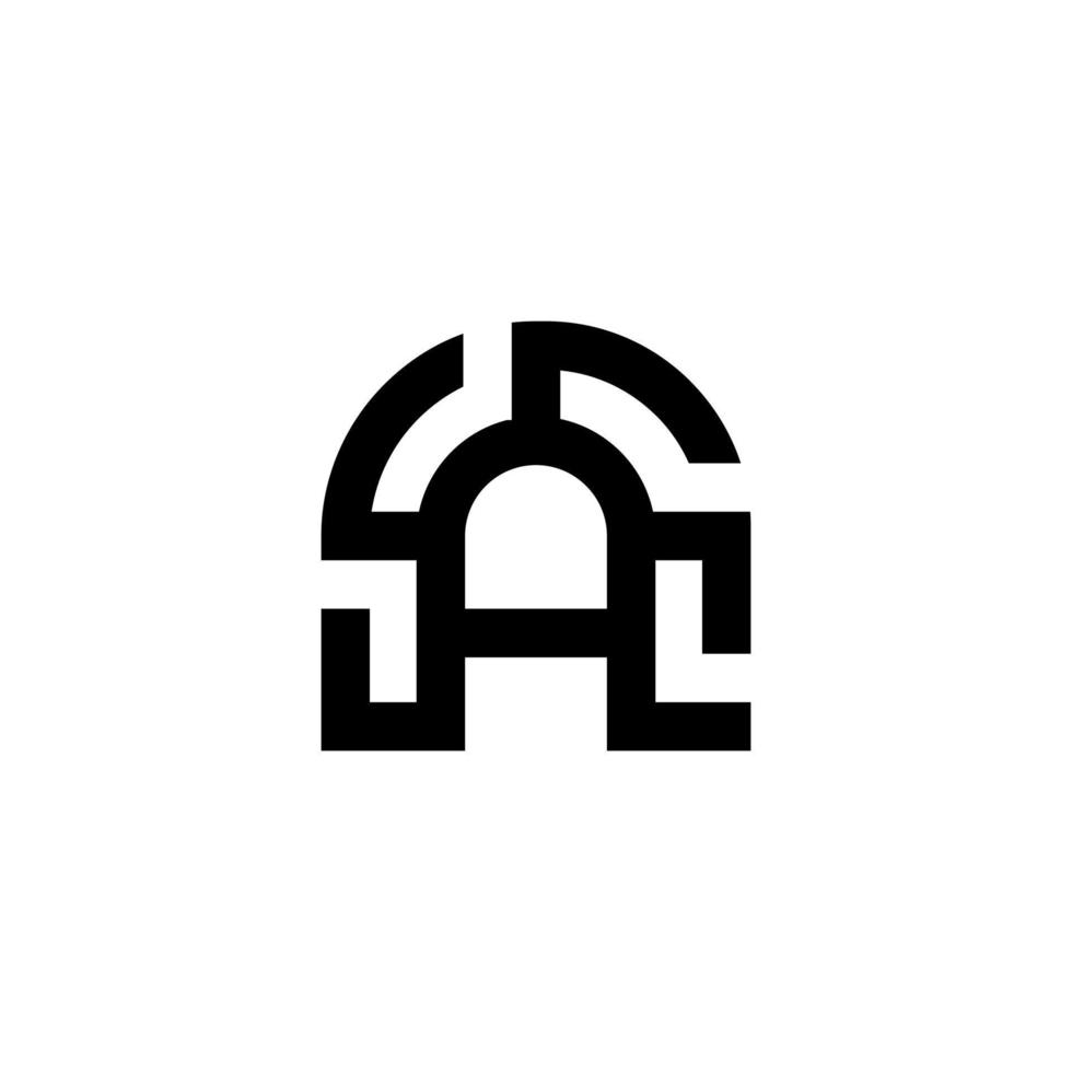 creatief brief een icoon logo sjabloon vector