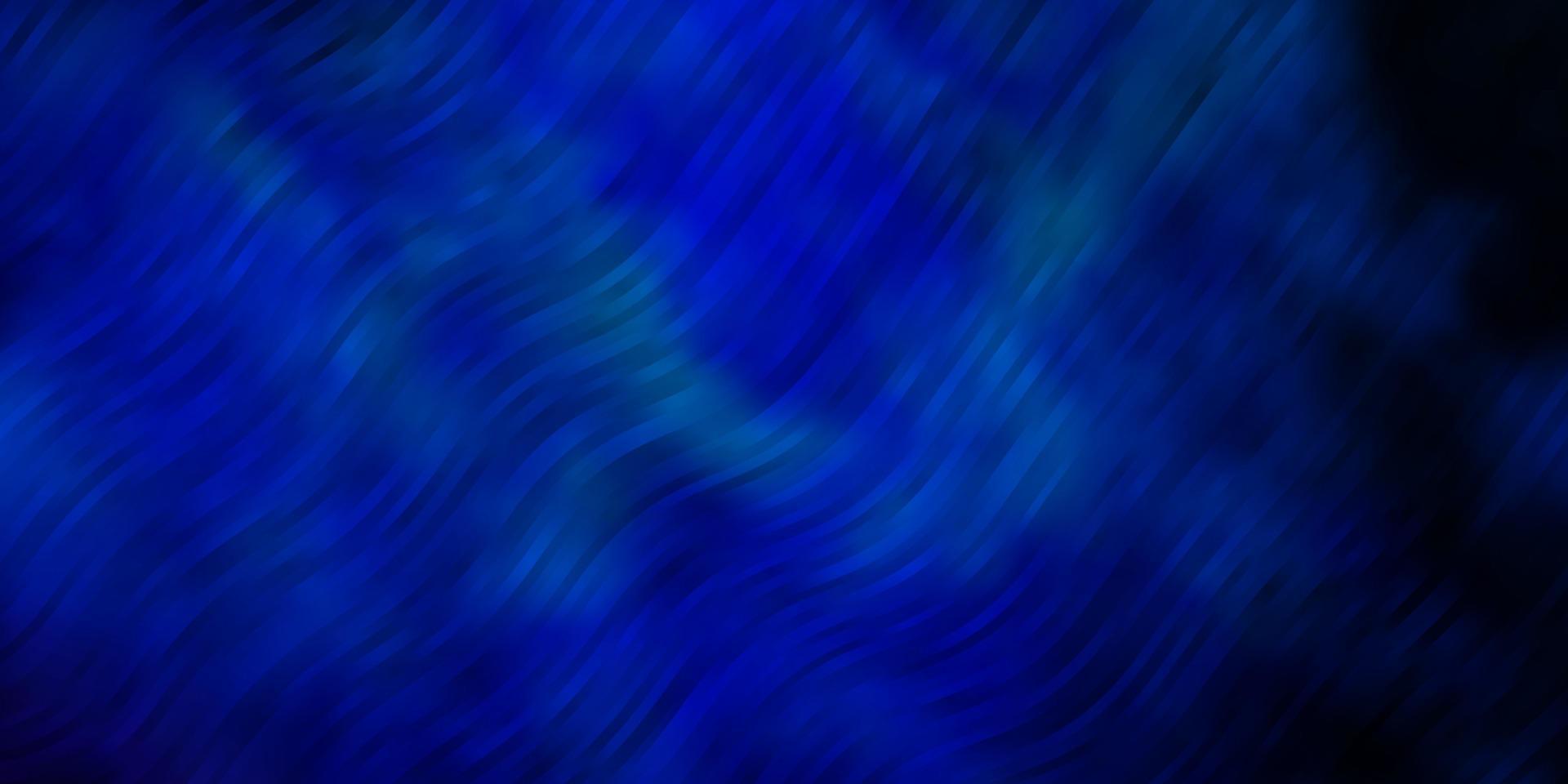 donkerroze, blauwe vectorachtergrond met krommen. vector
