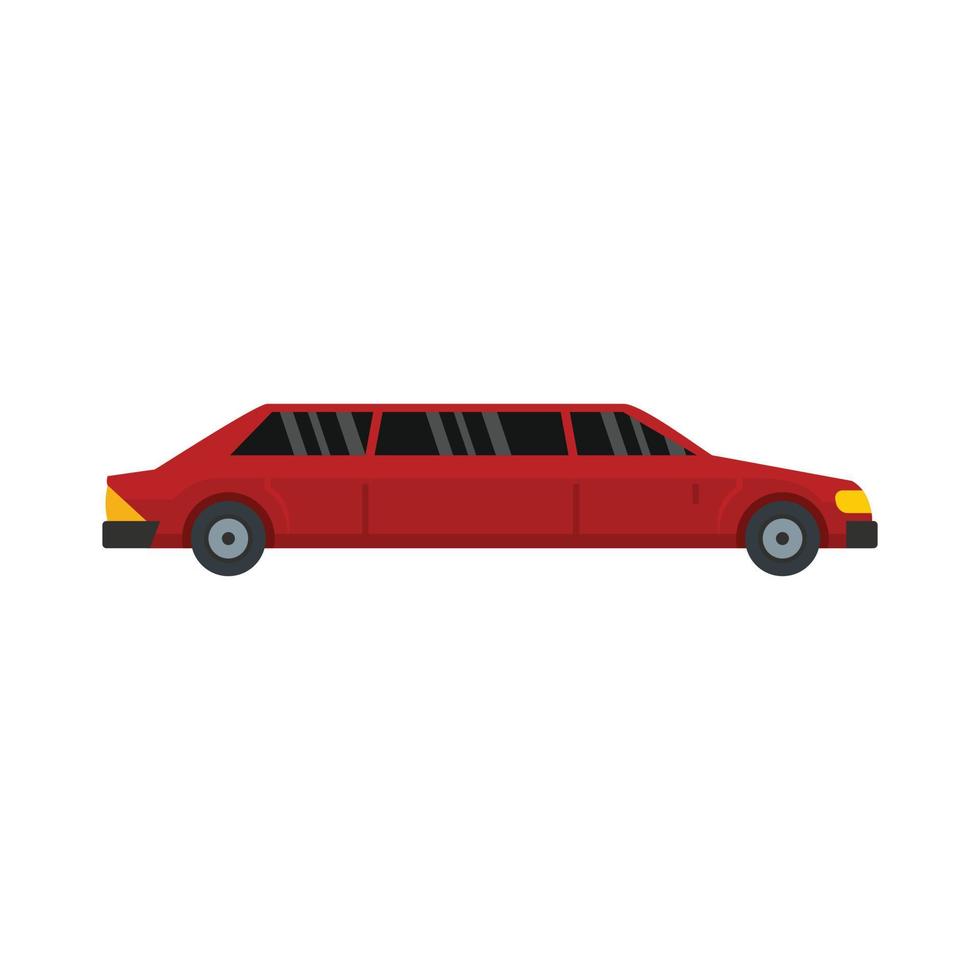 limousine icoon, vlak stijl vector