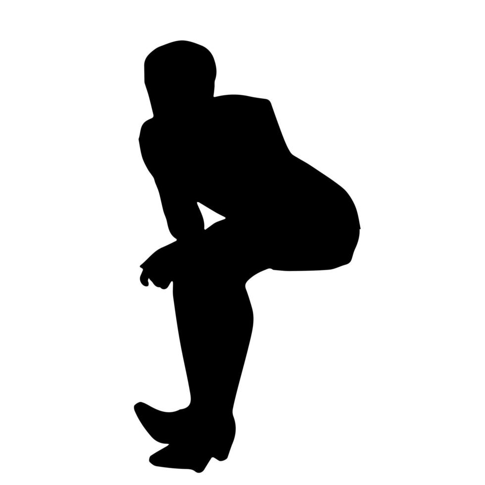 vector silhouetten van Dames. zittend vrouw vorm geven aan. zwart kleur Aan geïsoleerd wit achtergrond. grafisch illustratie.