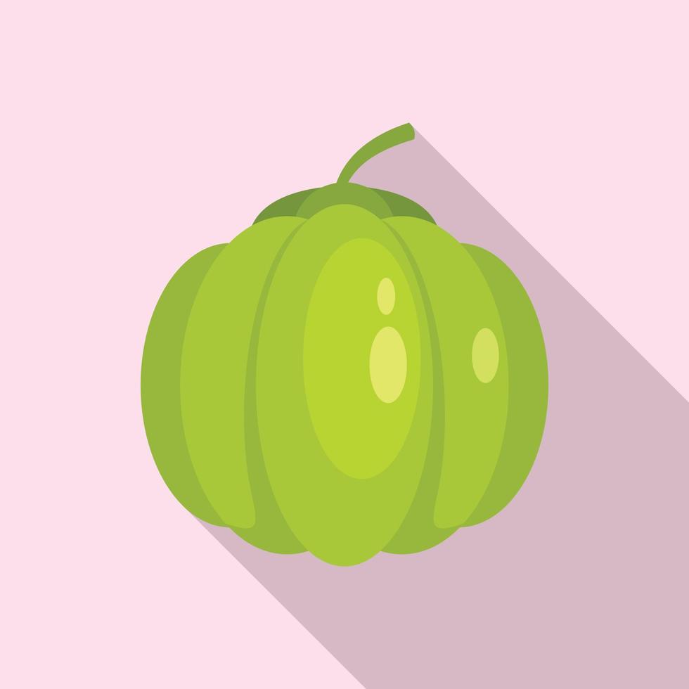 guava icoon, vlak stijl vector
