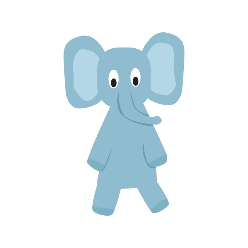 schattig olifant. het kan worden gebruikt voor het drukken Aan t-shirts, kinderen kleding ontwerp, uitnodiging kaart voor een kinderen vakantie. vector tekenfilm illustratie