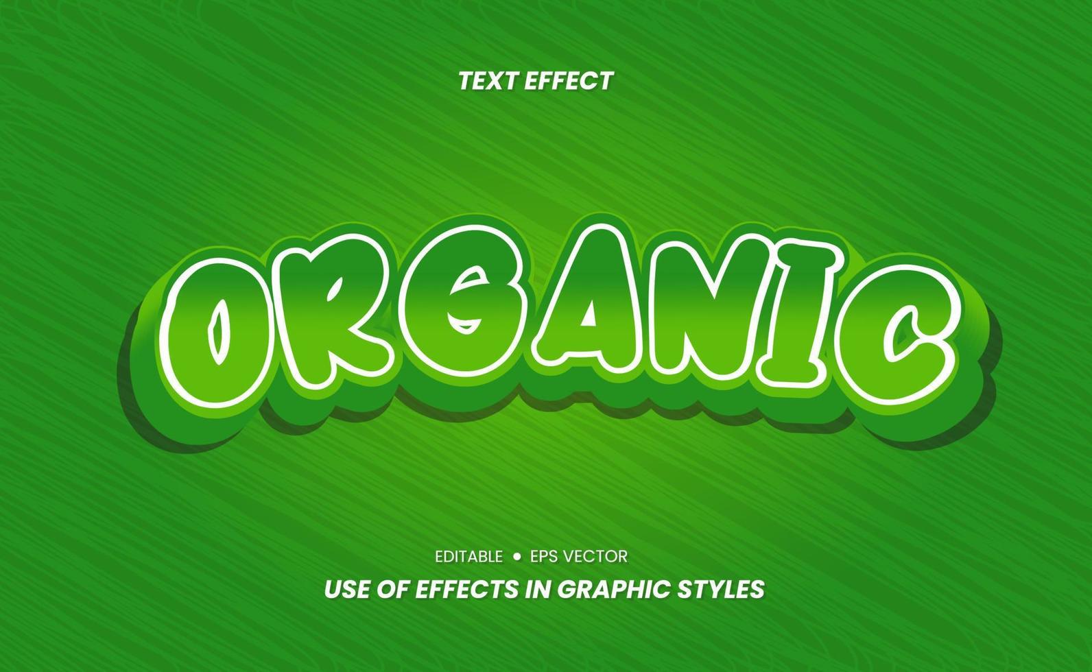 tekst effect sticker met kleur en 3d ontwerp vector