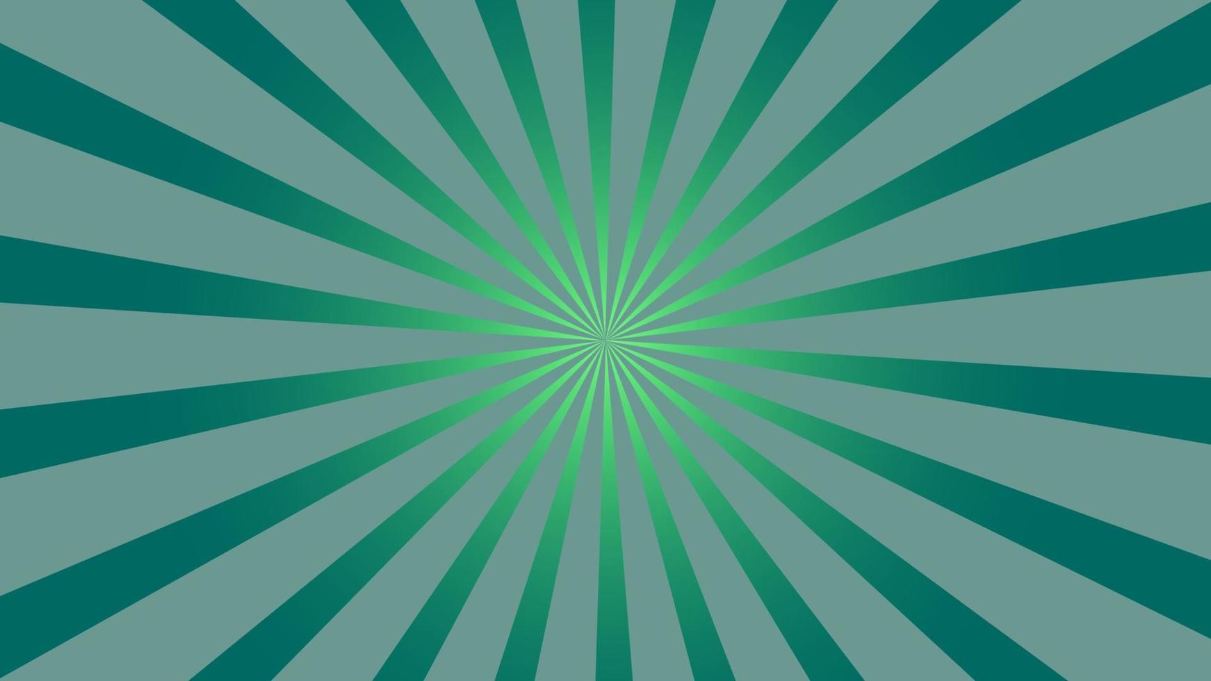 esthetisch groen spinnen spiraal zonnestraal achtergrond illustratie, perfect voor achtergrond, behang, banier, ansichtkaart, achtergrond voor uw ontwerp vector