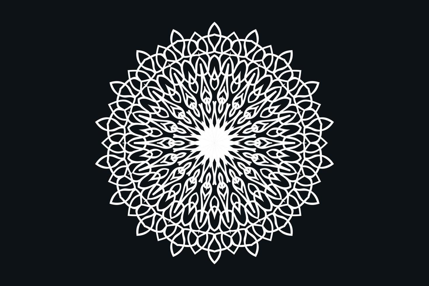 mandala decoratie patroon ontwerp vrij vector