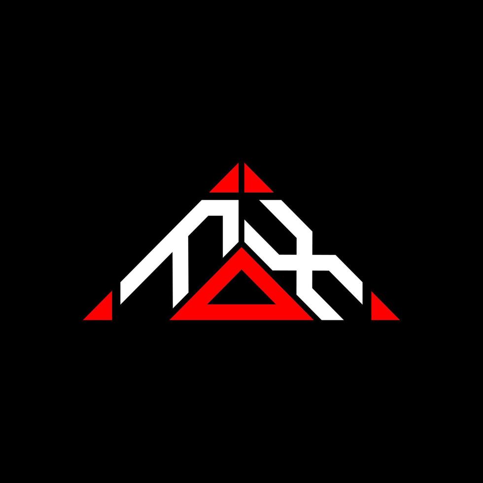 vos brief logo creatief ontwerp met vector grafisch, vos gemakkelijk en modern logo in ronde driehoek vorm geven aan.