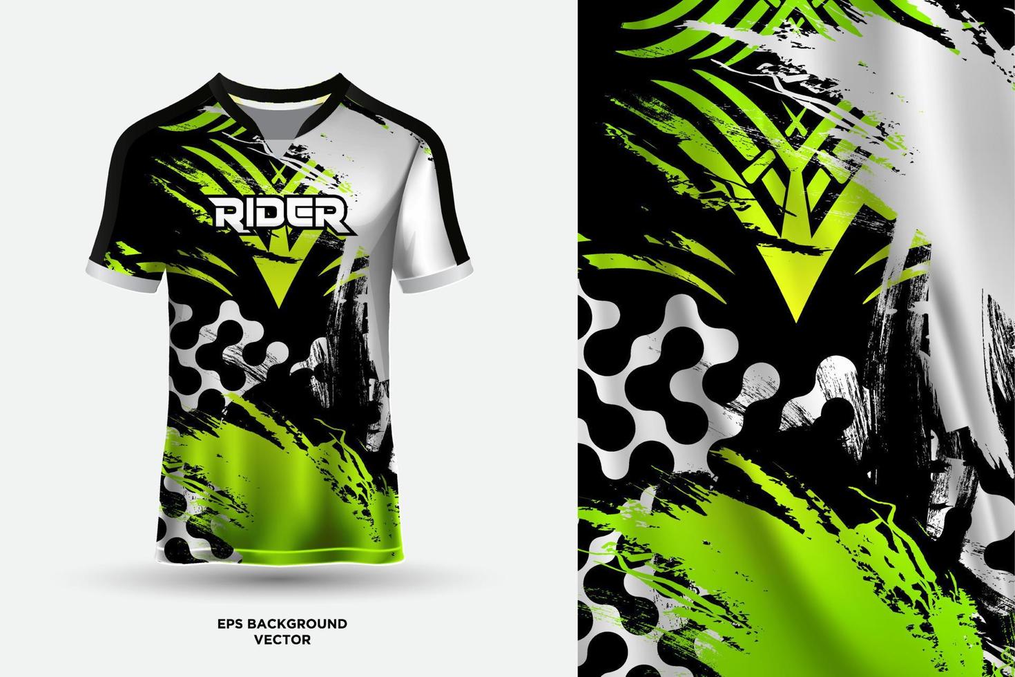 abstract sport- Jersey ontwerp sjabloon mockup vector