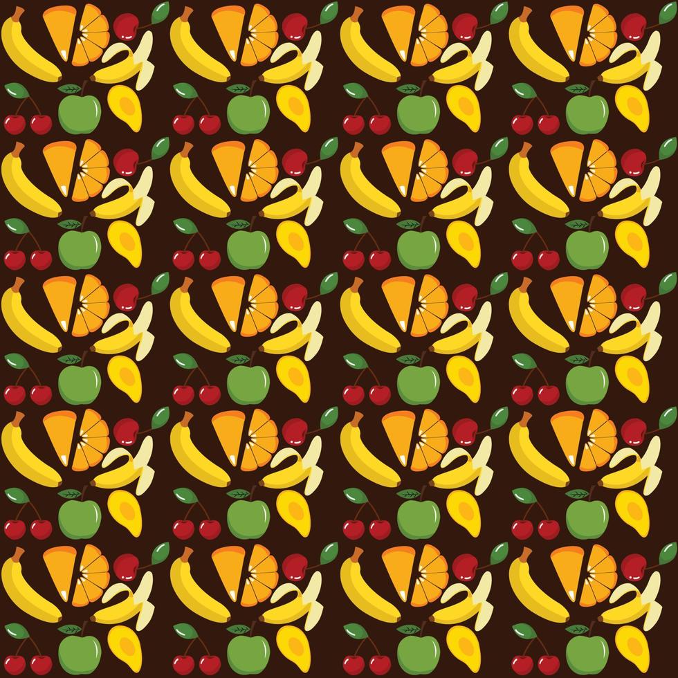 fruit naadloos patroon vector