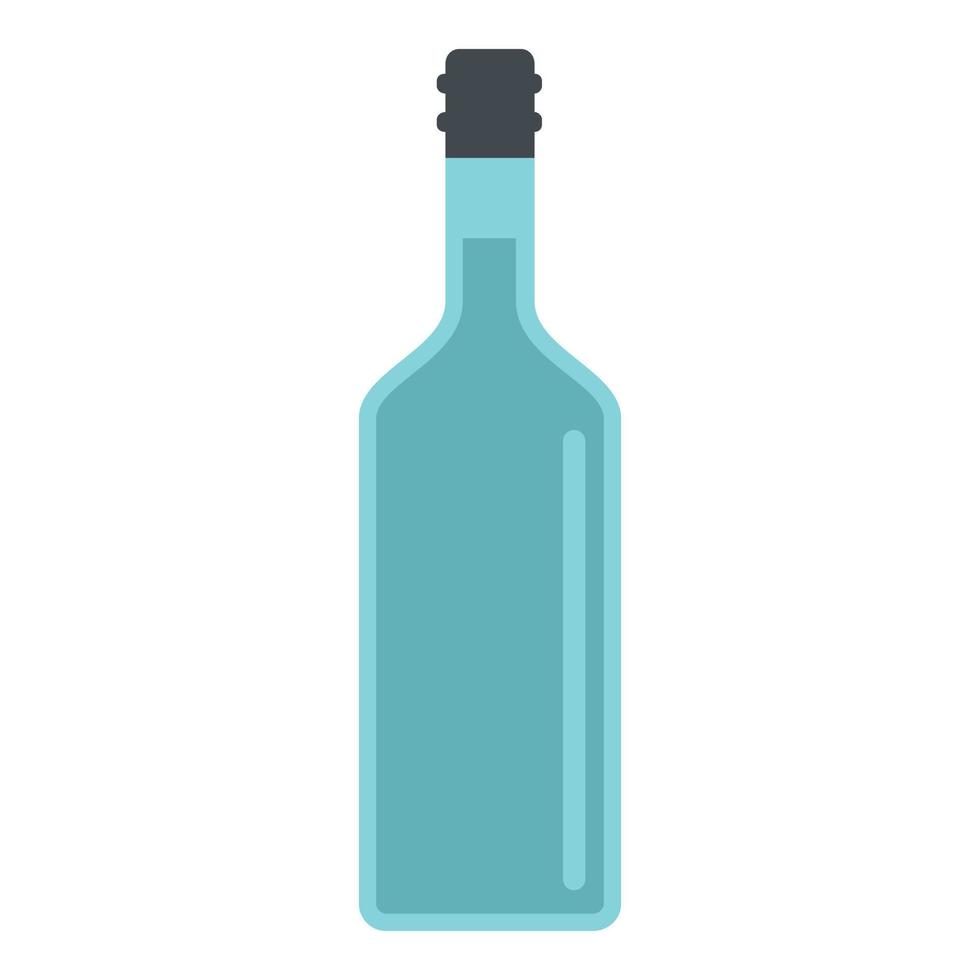 water fles icoon, vlak stijl vector