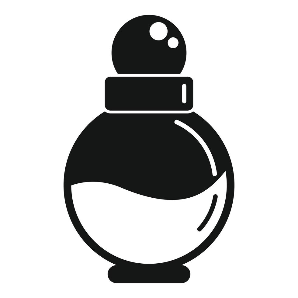 plicht vrij vrouw parfum icoon, gemakkelijk stijl vector