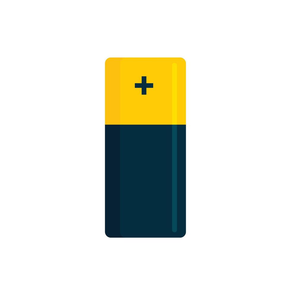 batterijpictogram, vlakke stijl vector