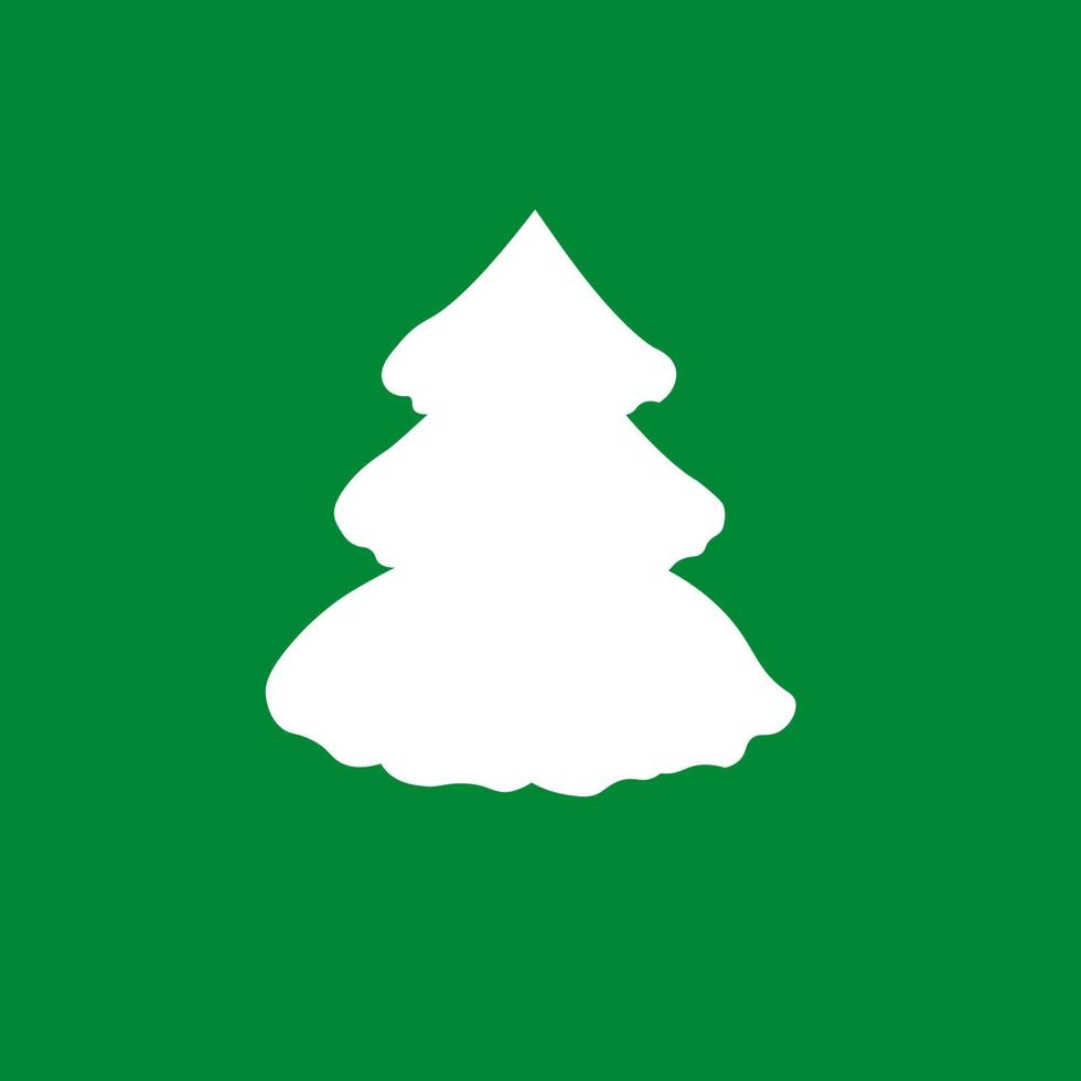 Kerstmis boom ornament voor dekor vector