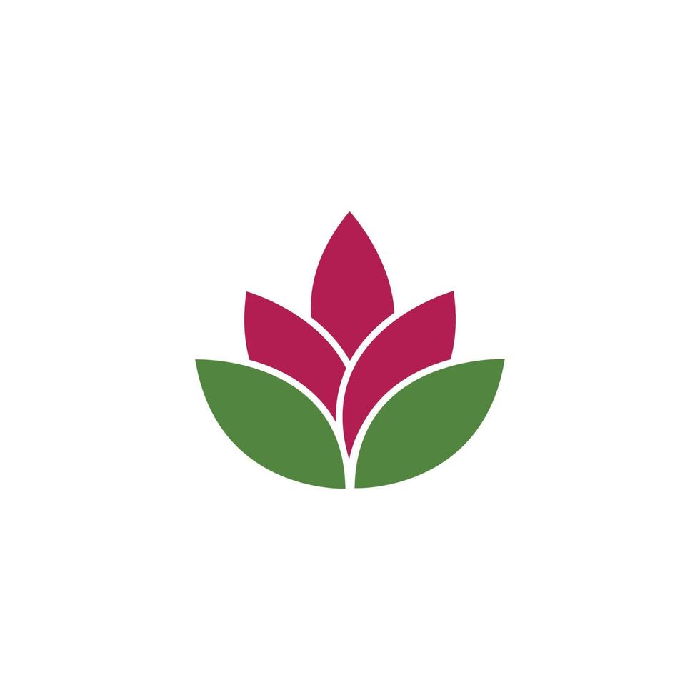 schoonheid lotus logo vector