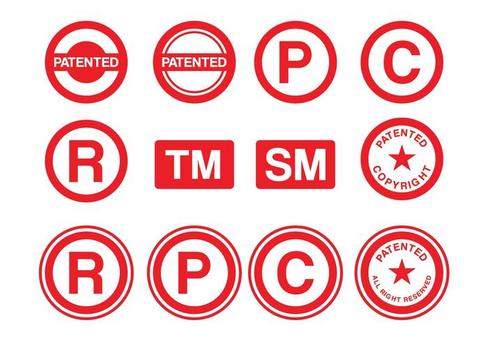 Patent Stamp Vector Pack