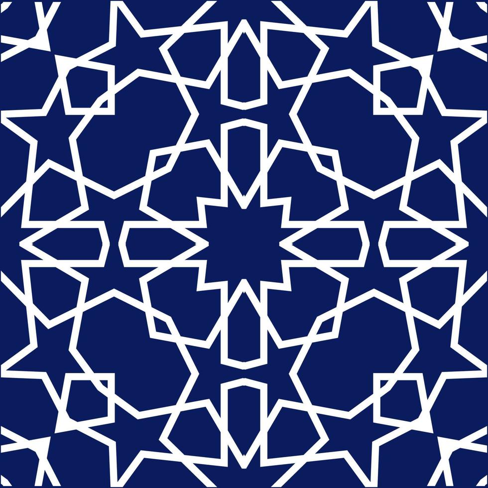 meetkundig Arabisch naadloos patroon. abstract Islamitisch vector achtergrond.