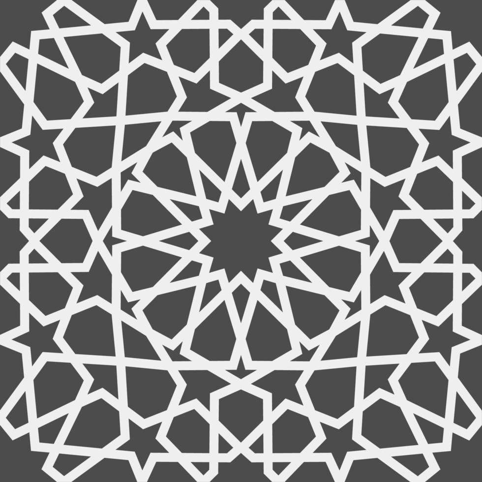 Islamitisch patroon . naadloos Arabisch meetkundig patroon, oosten- ornament, Indisch ornament, Perzisch motief, 3d. eindeloos structuur kan worden gebruikt voor behang, patroon vult, web bladzijde achtergrond . vector
