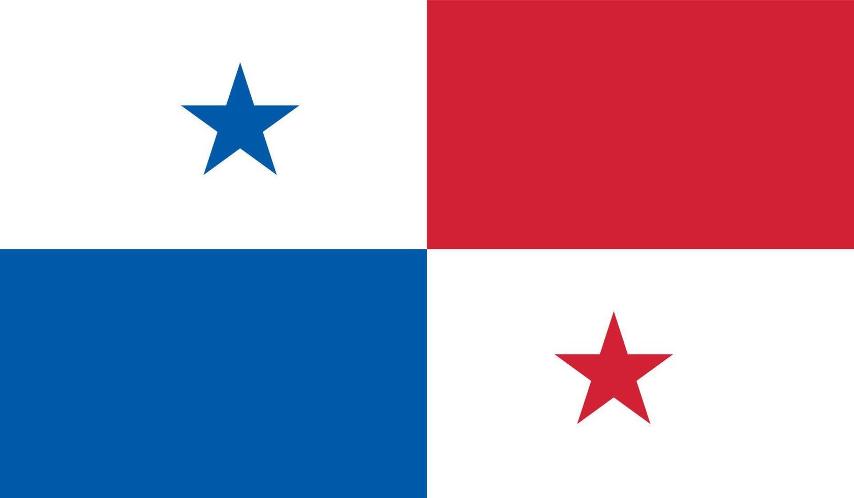 Panama vlag beeld vector