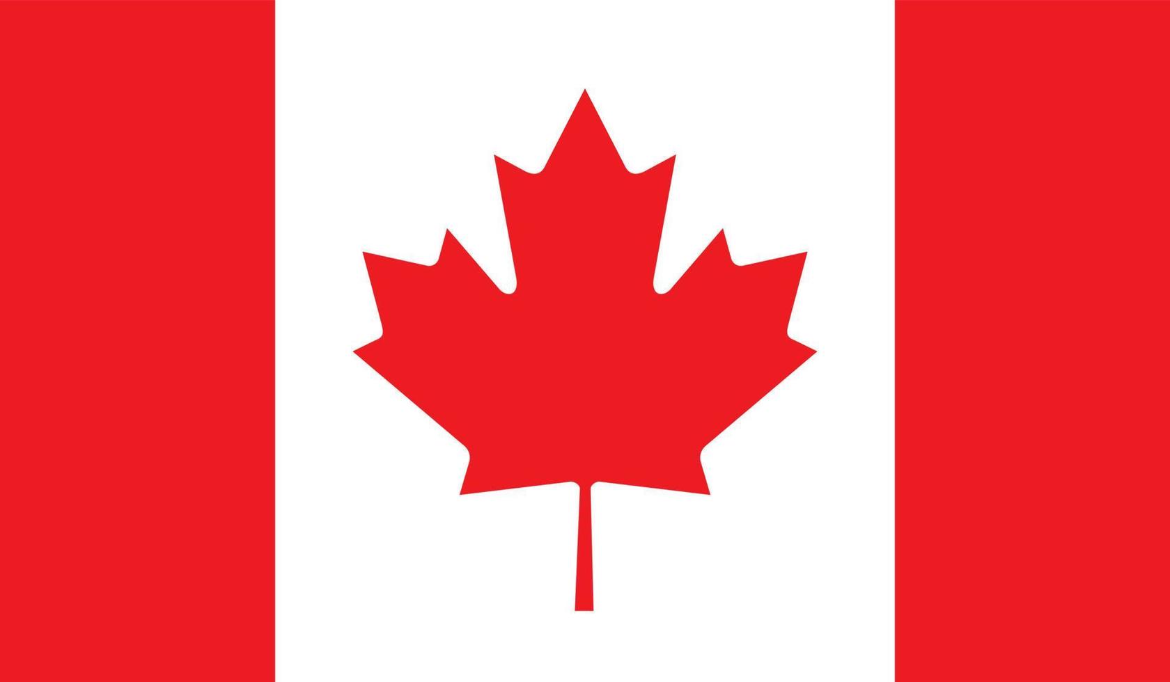 Canada vlag beeld vector