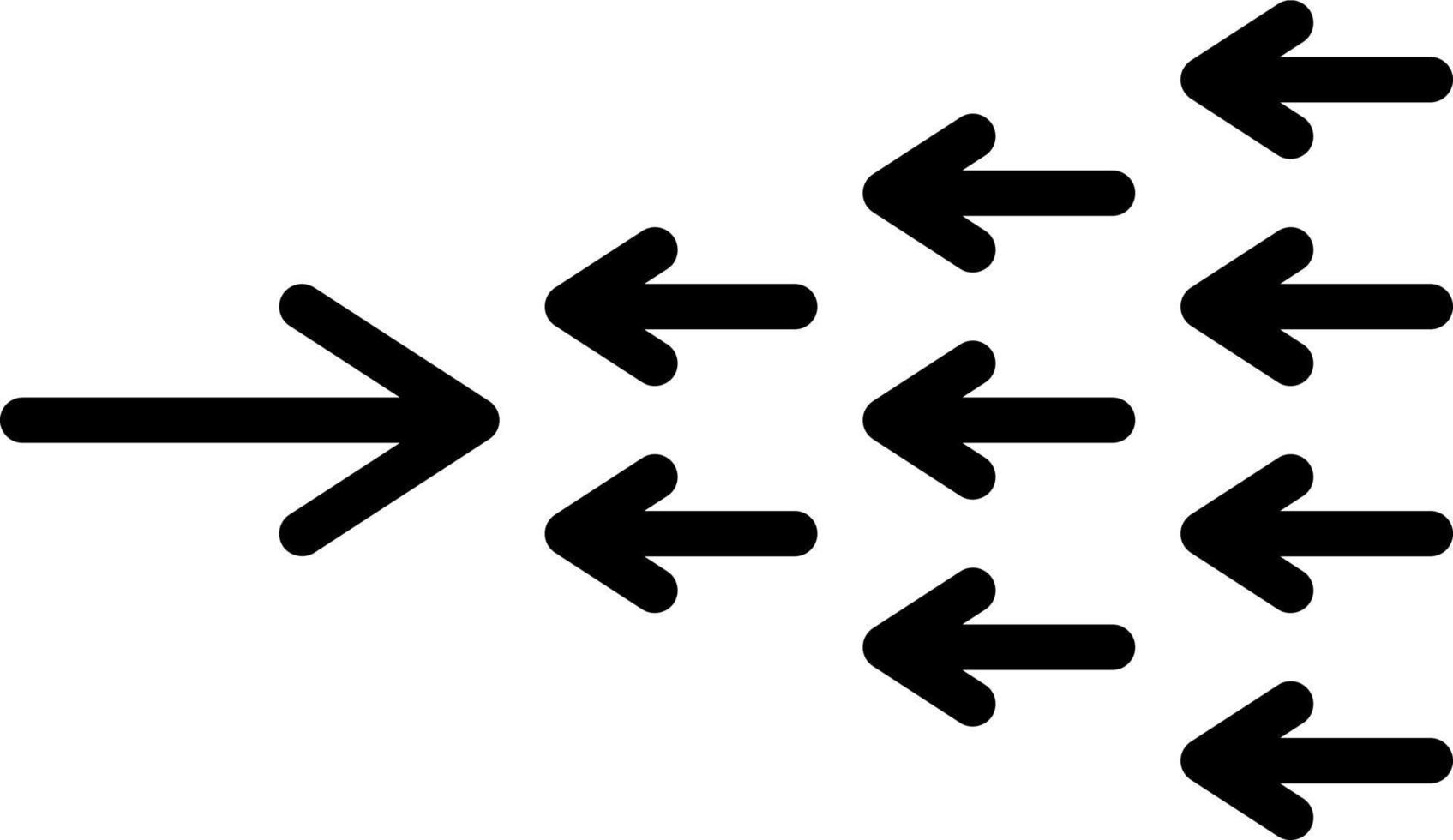 lijn icoon voor uitzondering vector