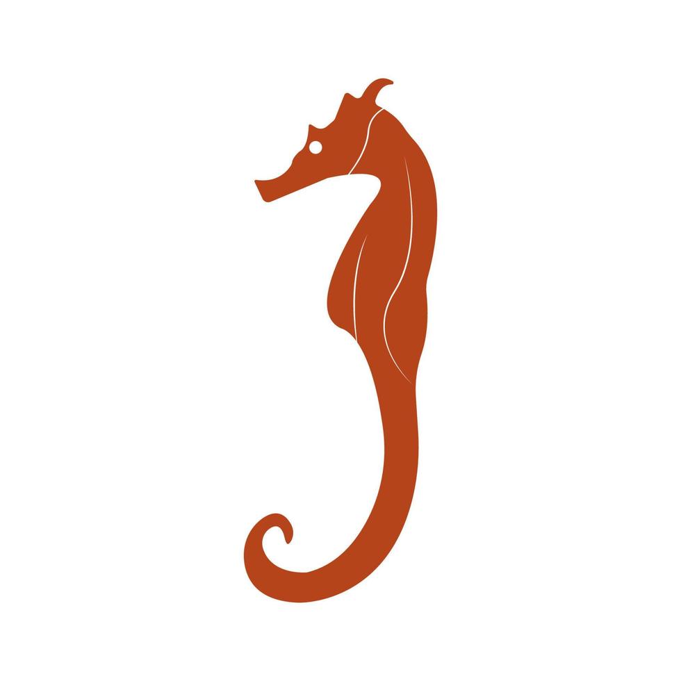 zeepaardjes icoon illustratie vector