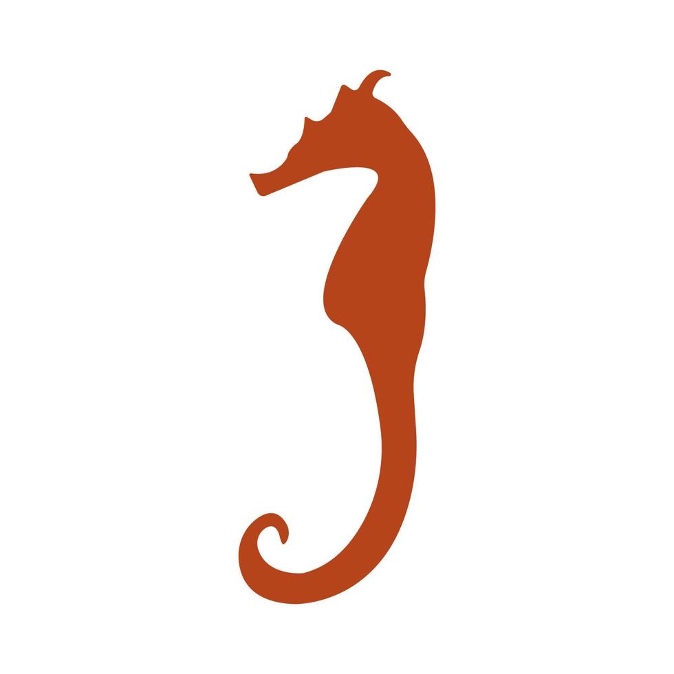 zeepaardjes icoon illustratie vector