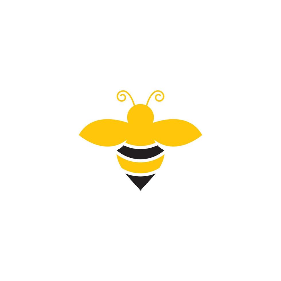 bee logo afbeeldingen vector