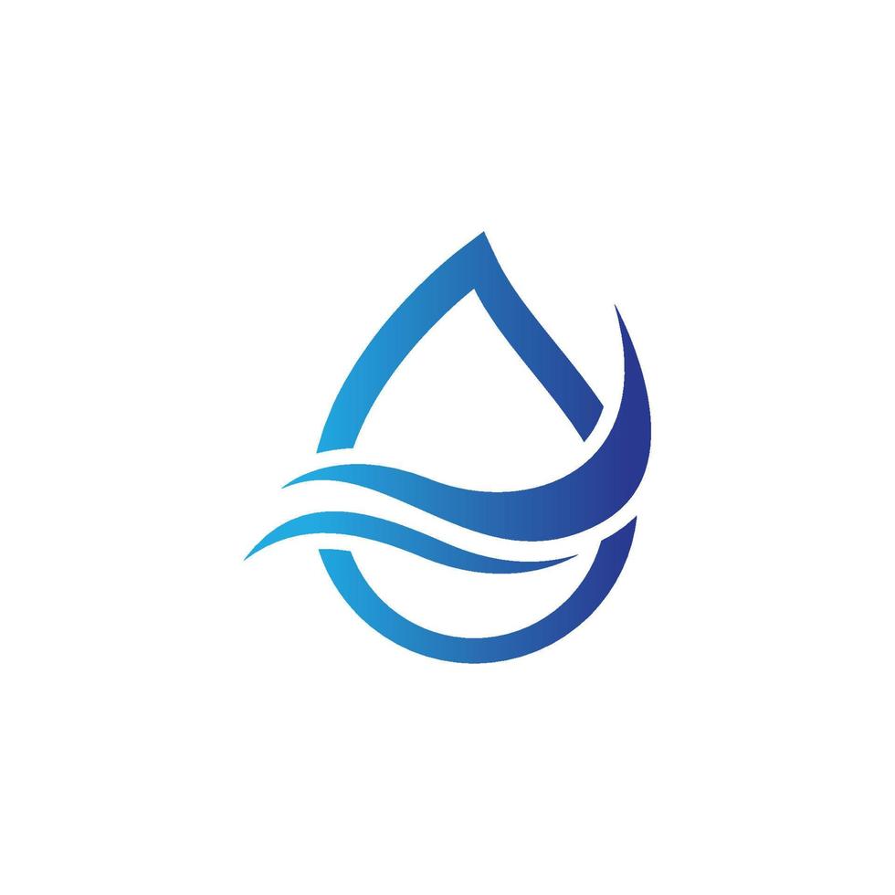 waterdruppel logo afbeeldingen vector