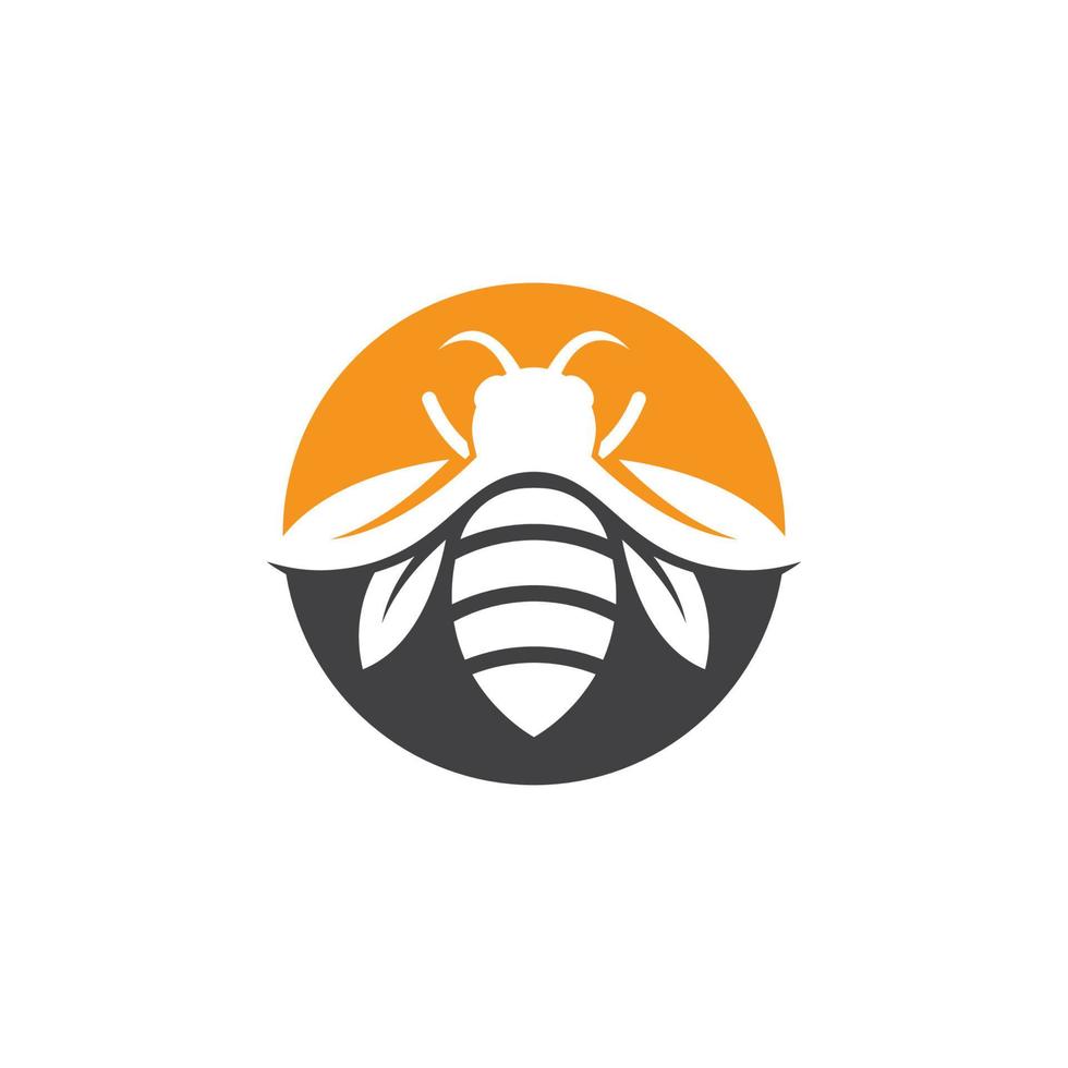 bee logo afbeeldingen vector