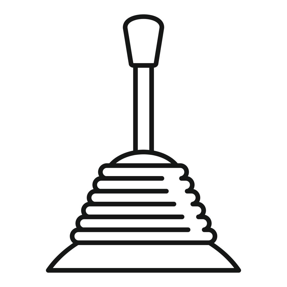 handleiding versnellingsbak icoon, schets stijl vector