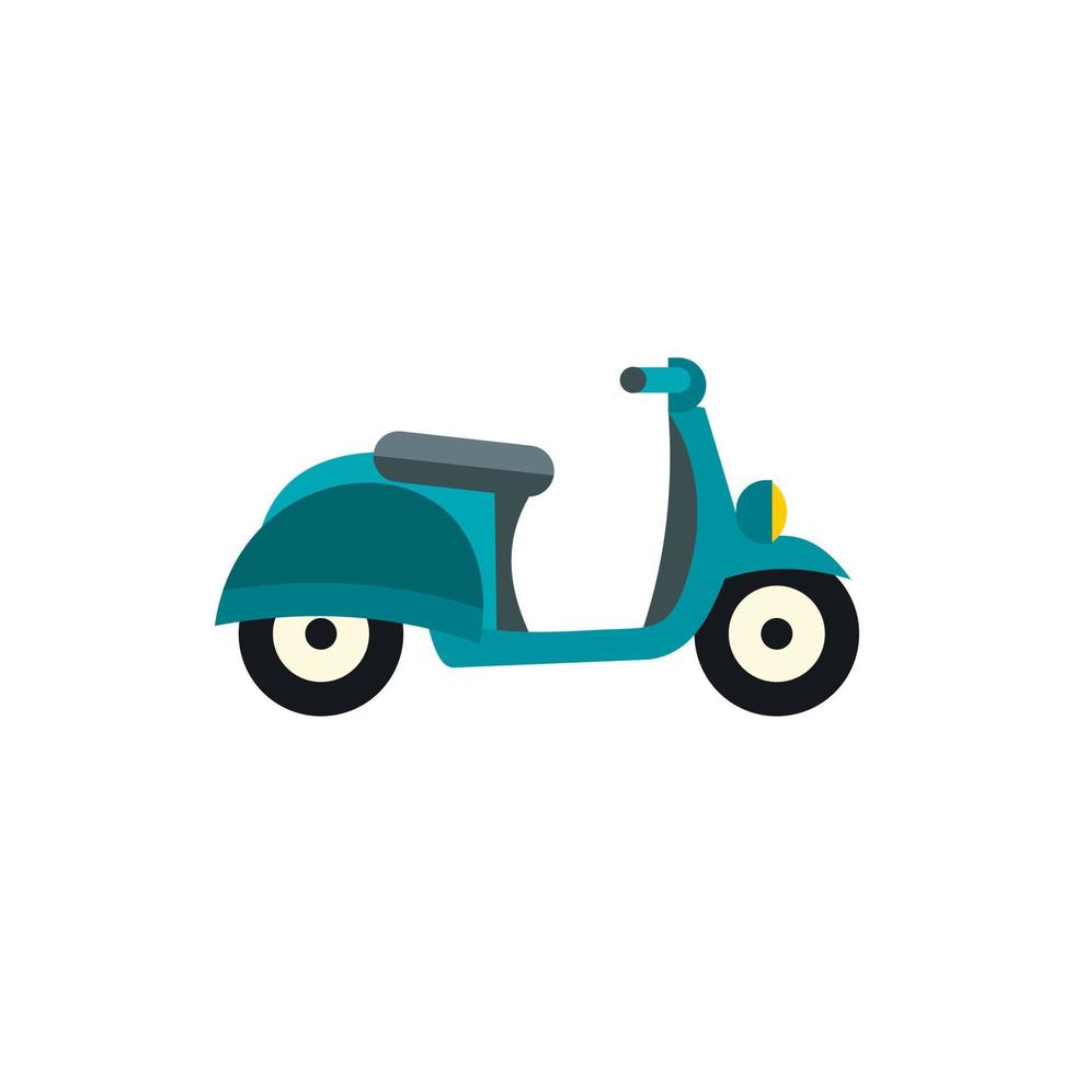 scooter icoon, vlak stijl vector