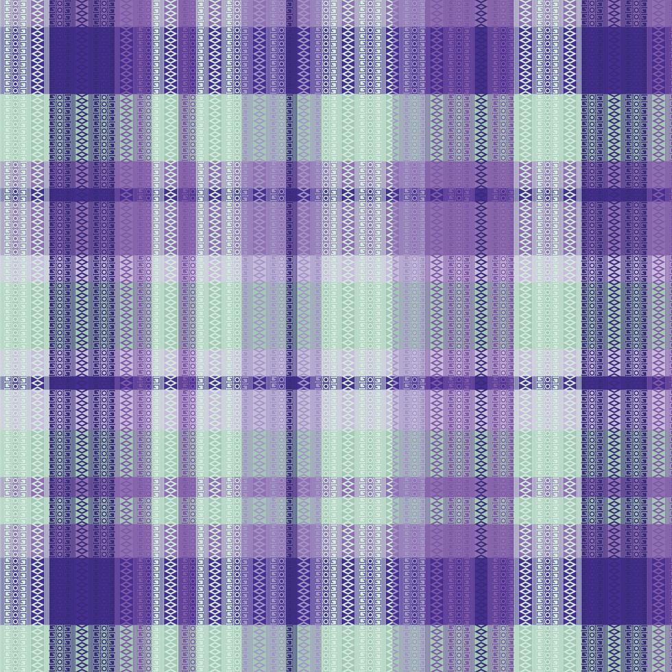 Schotse ruit of plaid retro kleur patroon. vector