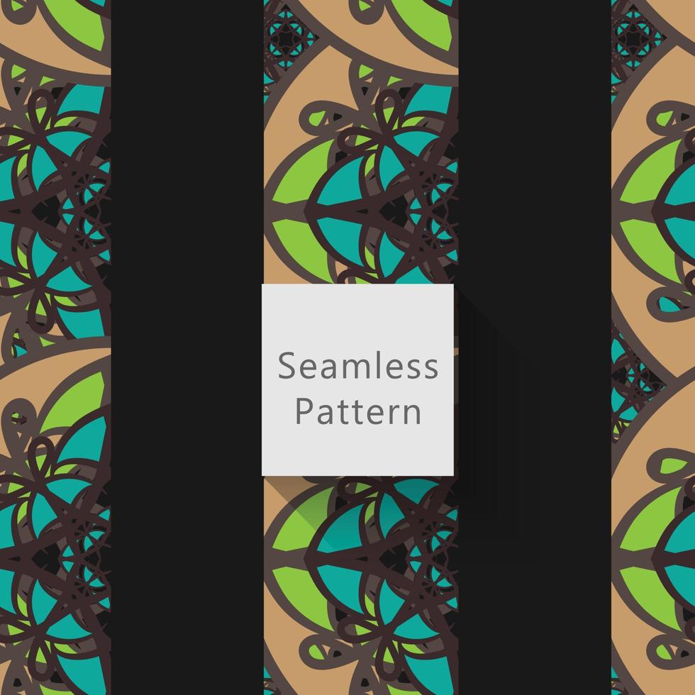 abstract naadloos patroon met meetkundig patroon. achtergrond, behang, huis textiel digitaal vector en bloem vormig patroon nieuwe. de ontwerp kan worden gebruikt voor allemaal doeleinden
