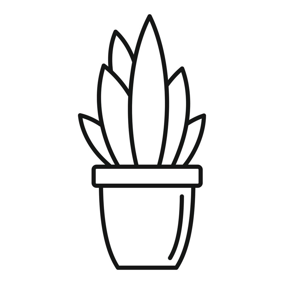 modern sappig pot icoon, schets stijl vector