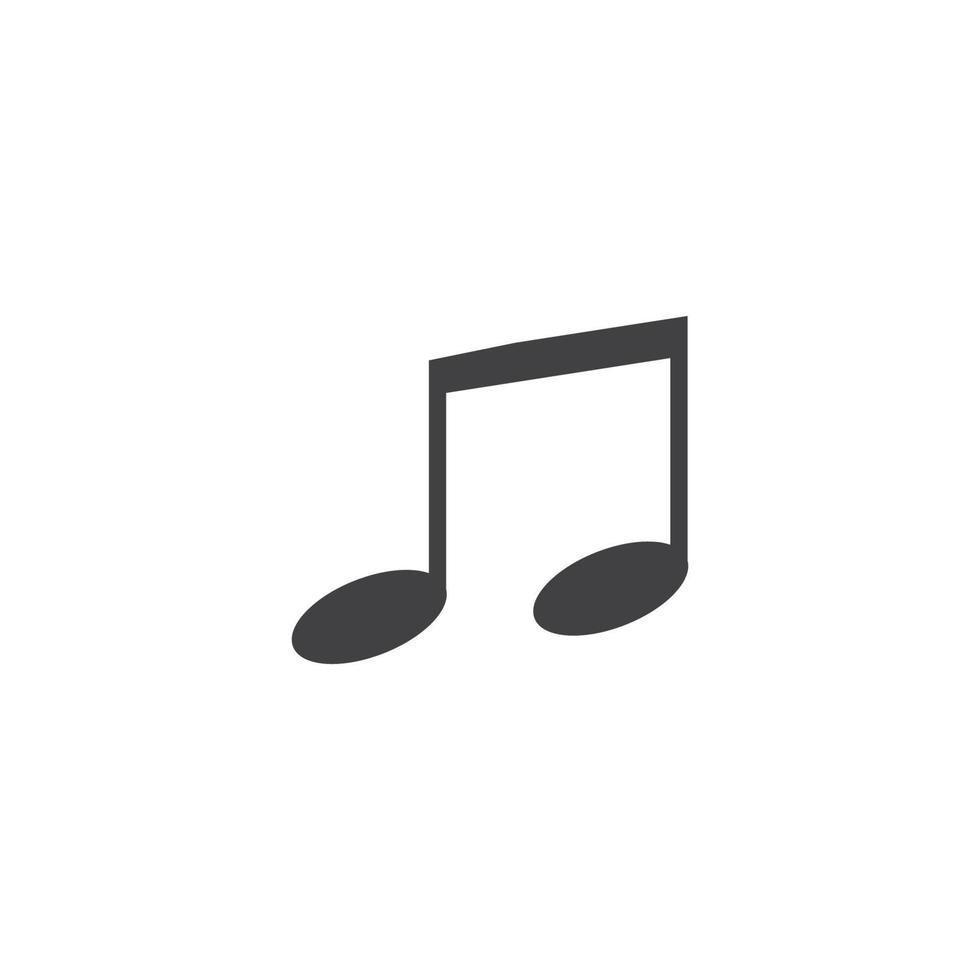 muzieknoot logo vector