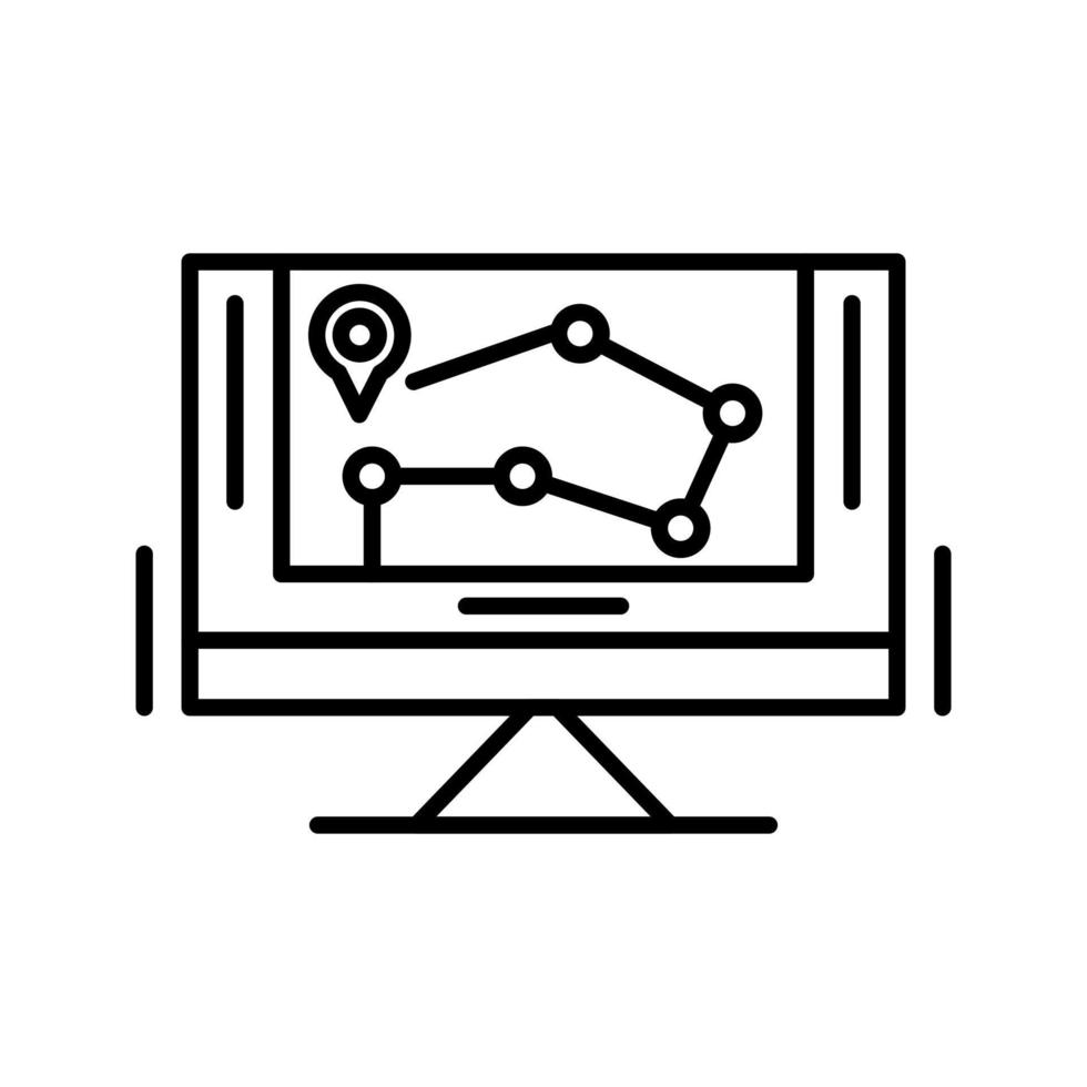 locatie vector pictogram