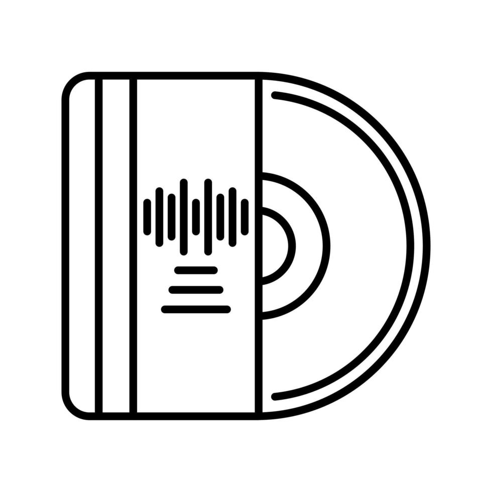 vinyl vector icoon