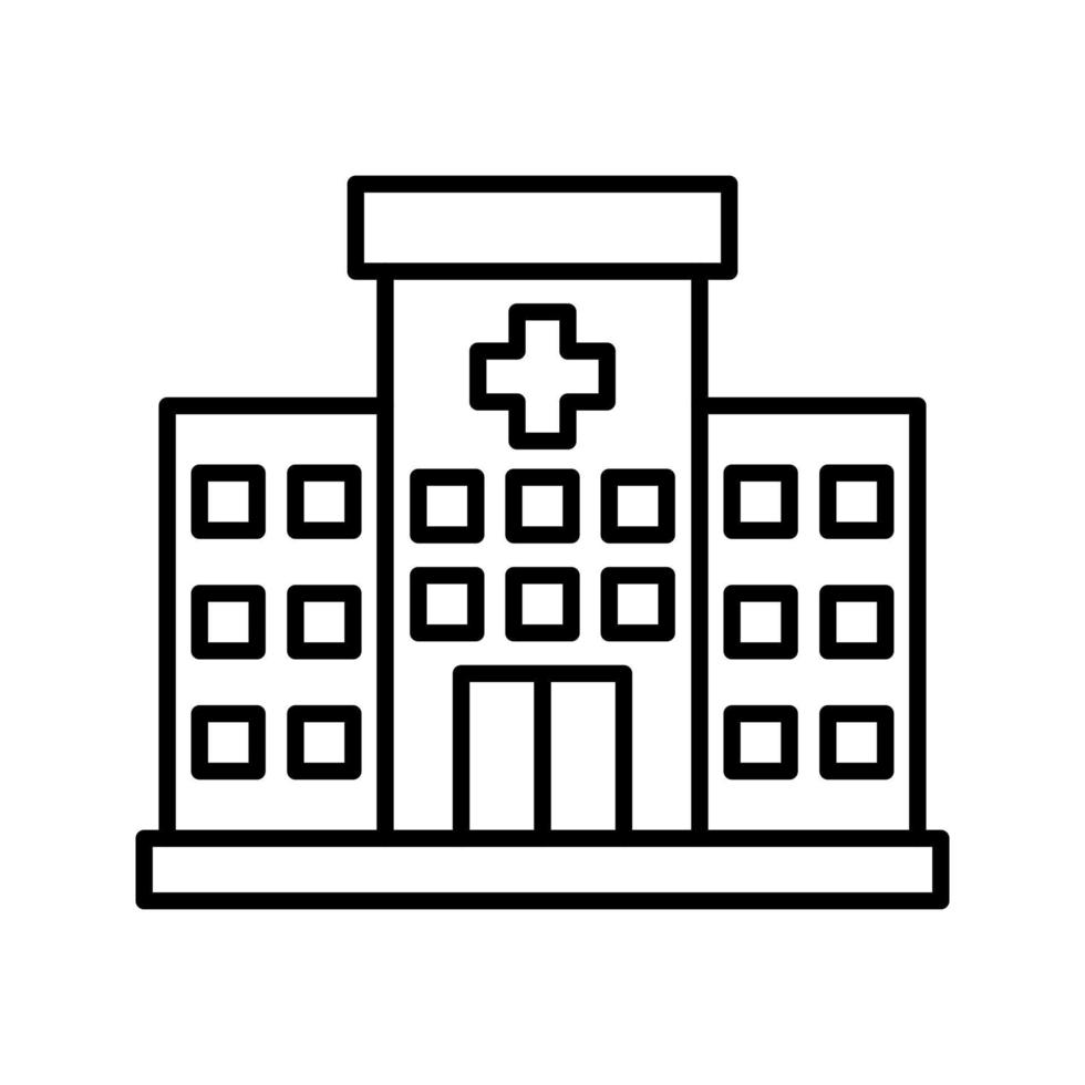 ziekenhuis vector pictogram