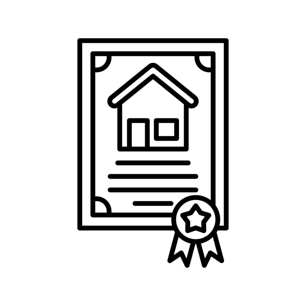 certificaat vector pictogram