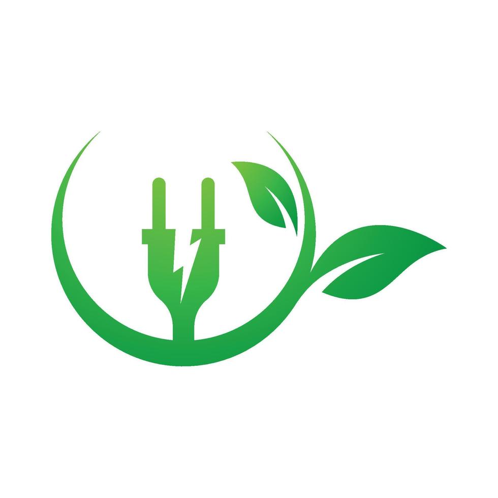 eco energy logo-afbeeldingen vector