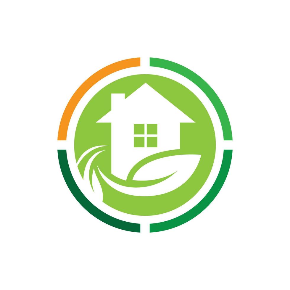 eco home logo afbeeldingen vector