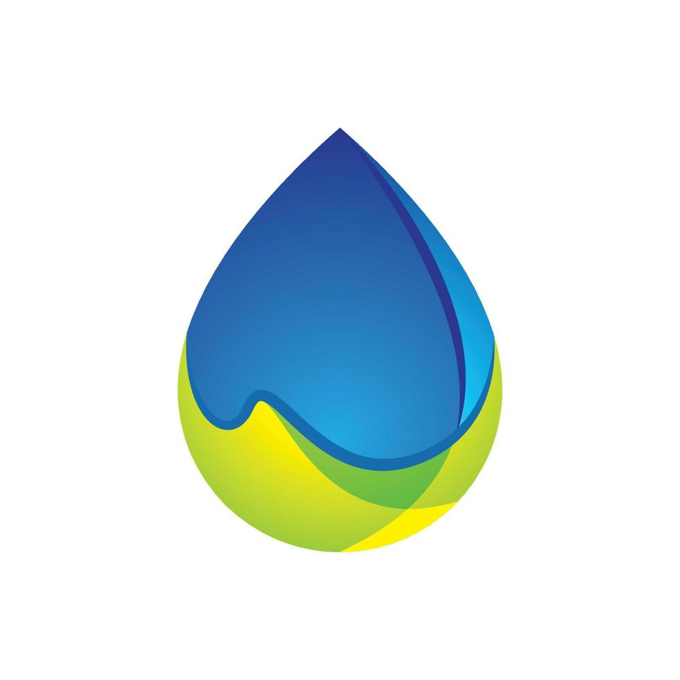 waterdruppel logo afbeeldingen vector