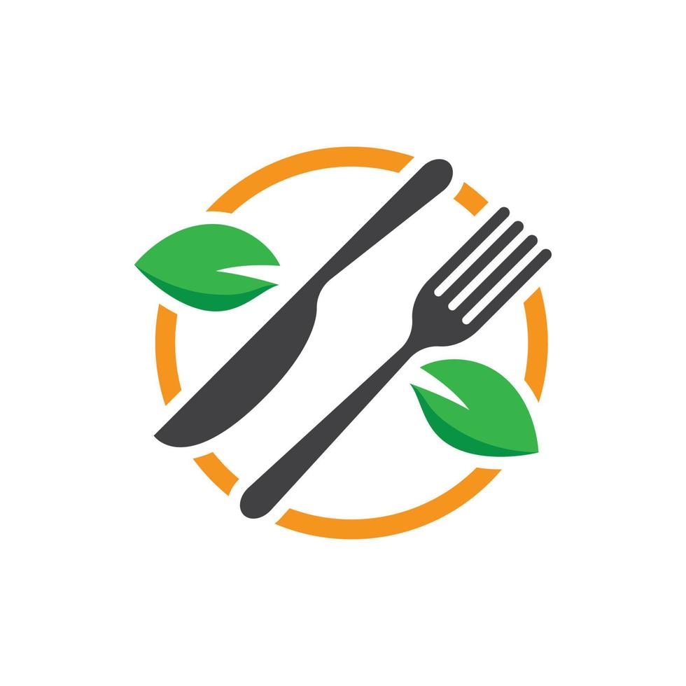 vers voedsel logo afbeeldingen illustratie vector
