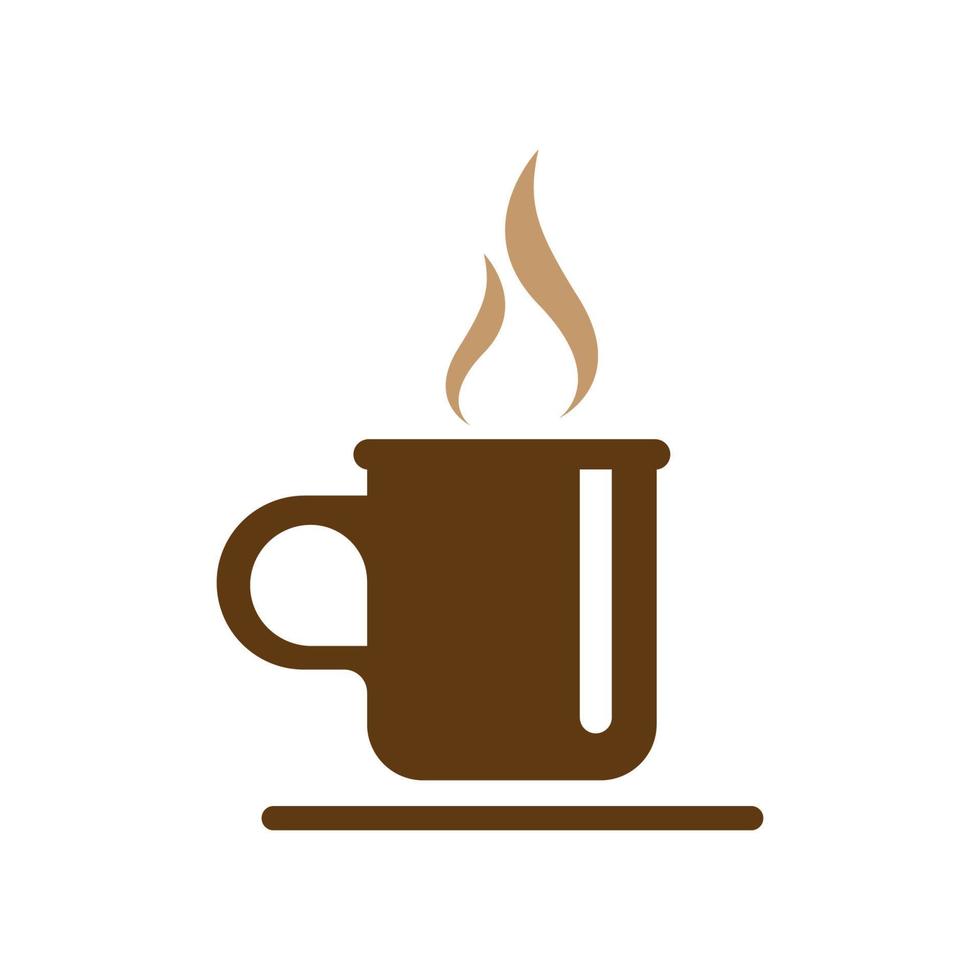 koffiekopje logo afbeeldingen vector