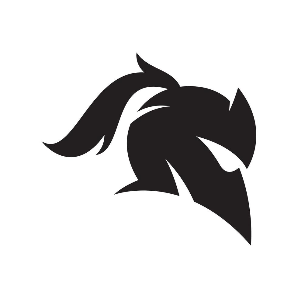 spartaans helm logo afbeeldingen illustratie vector