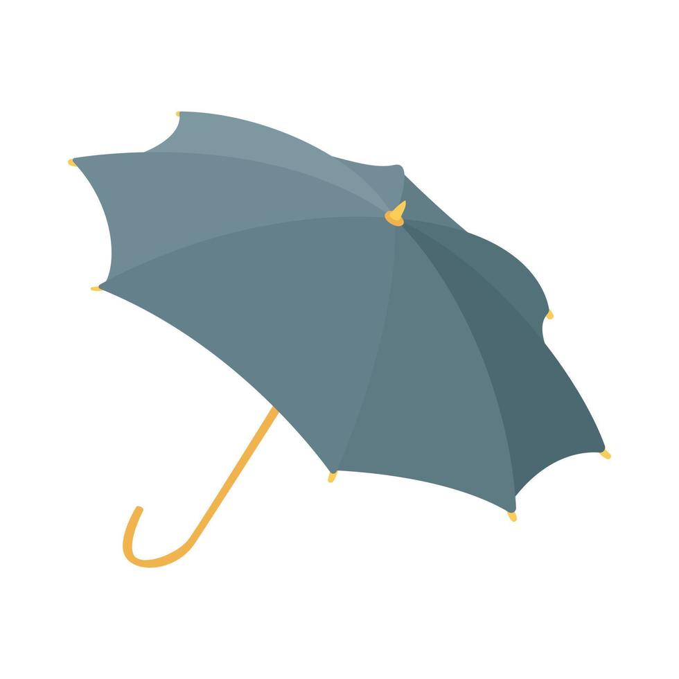 paraplu icoon, tekenfilm stijl vector