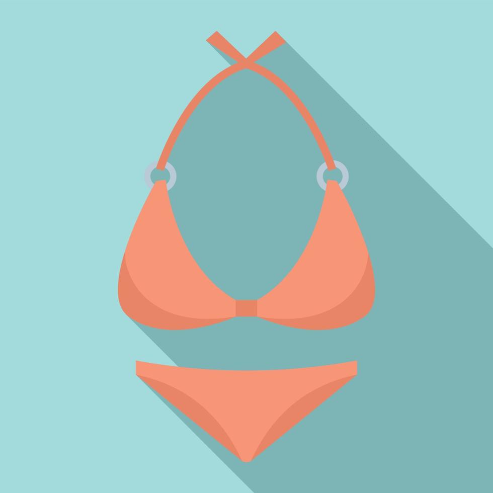 zwembad zwempak icoon, vlak stijl vector