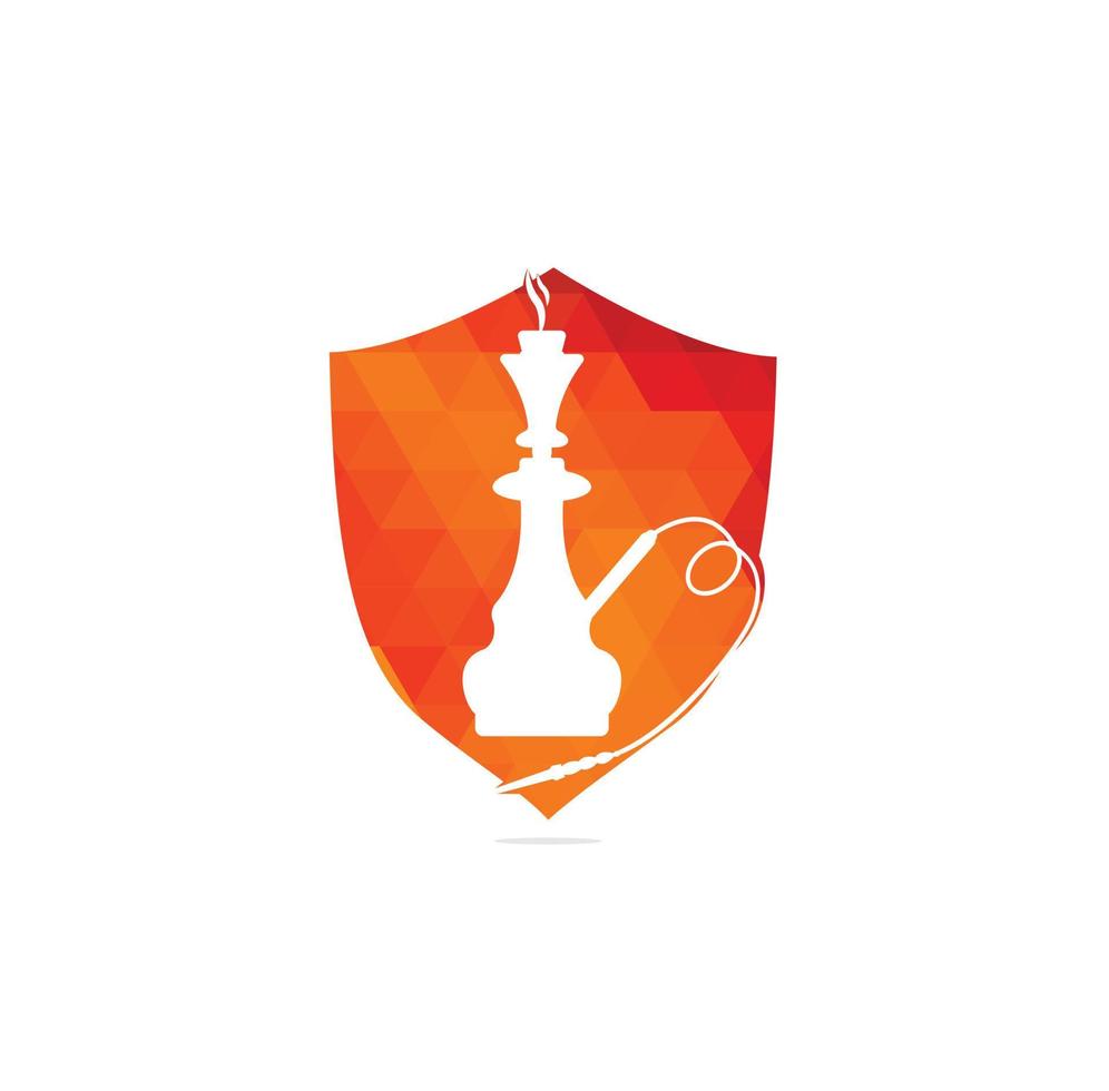 vector ontwerp van hookah en shisha logo. reeks van hookah en medeplichtig voorraad vector illustratie.