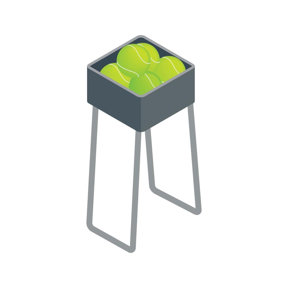 mand voor houden tennis ballen icoon vector