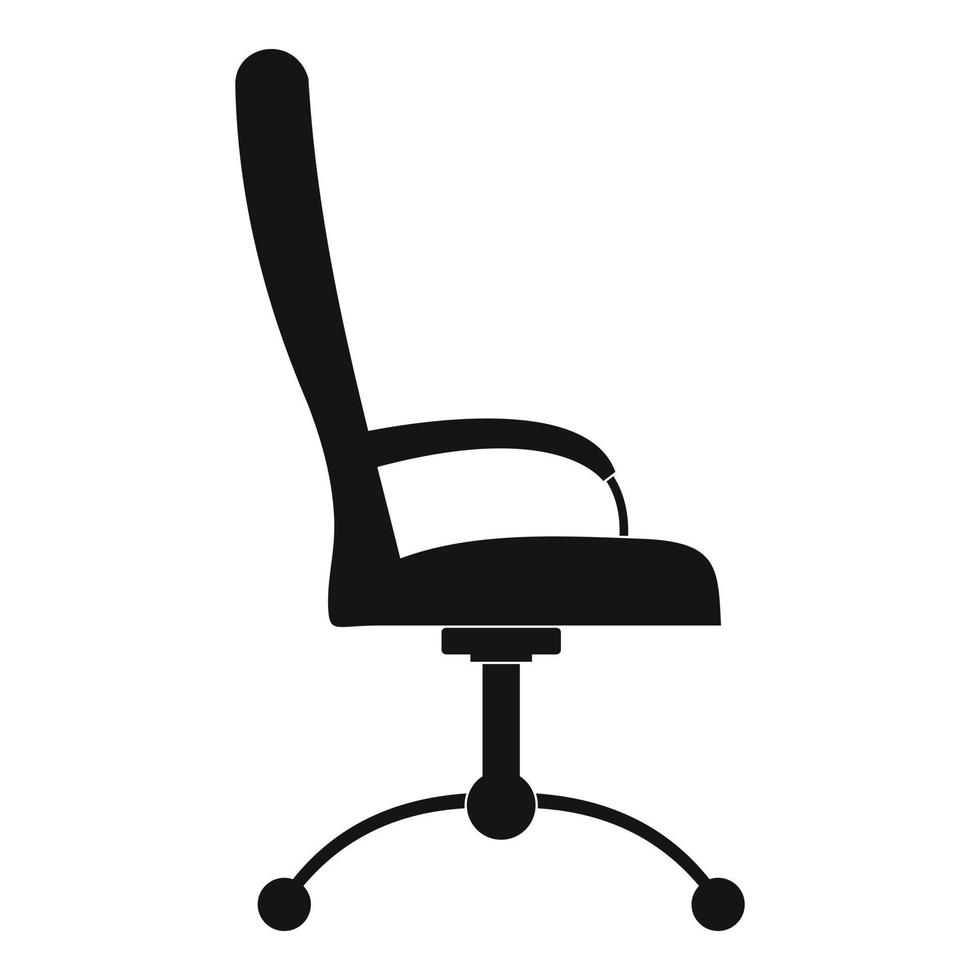 massage stoel icoon, gemakkelijk stijl. vector